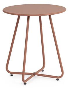 Oceľový okrúhly záhradný stolík ø 45 cm Jable – Bizzotto