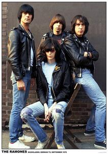 Plagát, Obraz - Ramones - Germany 1978