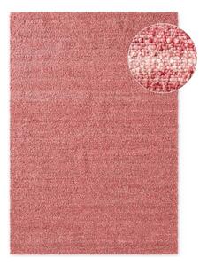 Tmavoružový ručne tkaný koberec z materiálu buklé 120x170 cm Notting Hill Portobello – Ted Baker