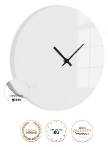 Sklenené nástenné hodiny ø 30 cm Feminine line - Styler