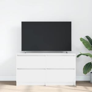 TV Skrinka Biela 100x35x54 cm Drevo