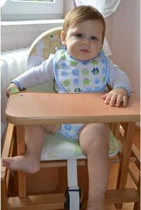 NEW BABY Buková stolička New Baby Victory - prírodná