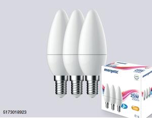 Nordlux LED žárovka E14 4,9W 2700K 3ks (biela) LED žárovky plast 5173019323