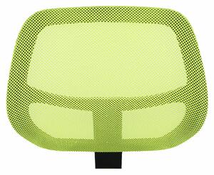 TEMPO Otočná stolička, zelená / čierna, MESH