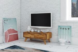 SKANE TV stolík 90x33 cm, dub, prírodná