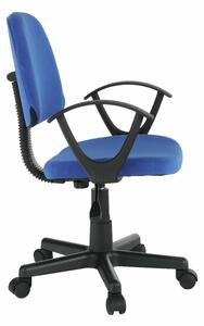 TEMPO 811/5000Kancelárska stolička, modrá/čierna, TAMSON