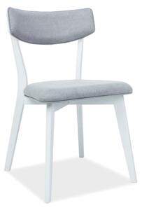 Sivá drevená stolička KARL