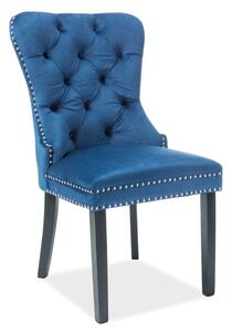 Jedálenská stolička Aurore Velvet (modrá). Vlastná spoľahlivá doprava až k Vám domov. 1018327