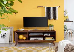 SKANE TV stolík I. 134x48 cm, palisander, hnedá