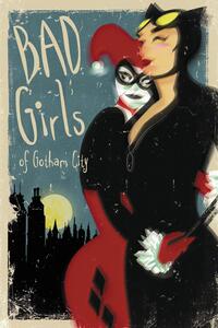 Umelecká tlač Bad Girls of Gotham City, (26.7 x 40 cm)