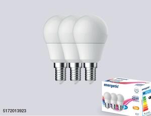 Nordlux LED žárovka E14 5,8W 2700K 3ks (biela) LED žárovky plast 5172014323