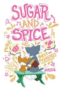 Umelecká tlač Tom a Jerry - Sugar and Spice, (26.7 x 40 cm)