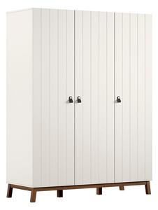 Béžová detská šatníková skriňa 149x196x58 cm Sezane – Vipack