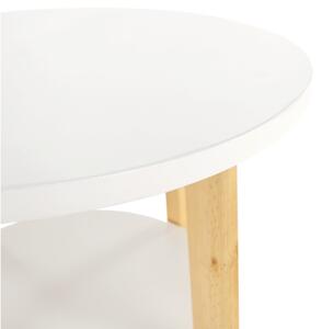 Biely príručný stolík KASE