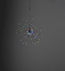 Závesná svietiaca LED dekorácia Star Trading Coloured, Ø 26 cm