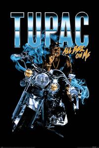 Plagát, Obraz - Tupac Shakur - All Eyez Motorcycle