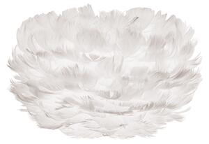 UMAGE Eos bílá (Ø22cm) biela husacie perie, textil & kov 2091