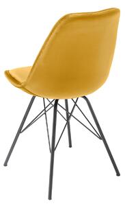 Jedálenská stolička SCANIA RETRO BLC - žltá