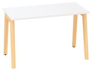 Kancelársky stôl Alfa Root 120 x 80 cm biela
