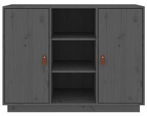 Komoda sivá 100x40x75 cm borovicový masív