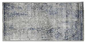 PLOCHO TKANÝ KOBEREC, 200/290 cm, modrá, sivá - Koberce