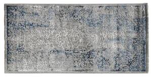 PLOCHO TKANÝ KOBEREC, 120/170 cm, modrá, sivá - Koberce