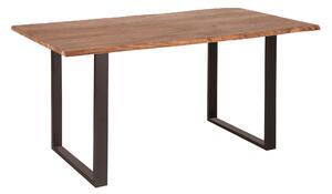 Jedálenský stôl MAMUT 140 cm - akácia, prírodná