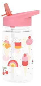 Detská fľaša so slamkou Ice-cream 450 ml