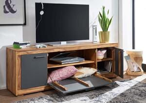 JANOV TV stolík 180x46 cm, palisander, hnedá
