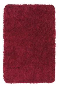 Červená kúpeľňová predložka Wenko Mélange, 90 × 60 cm