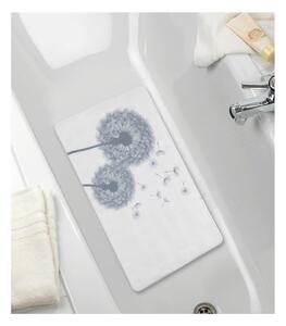 Biela protišmyková kúpeľňová podložka Wenko Astera, 70 × 40 cm