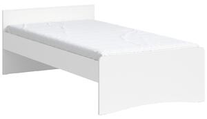 Poschodová posteľ so skriňou a schodíkmi Pure Modular - biela