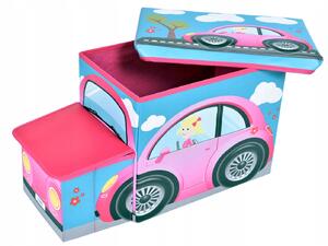 Vulpi Box na hračky dievčenské auto GirlMobil