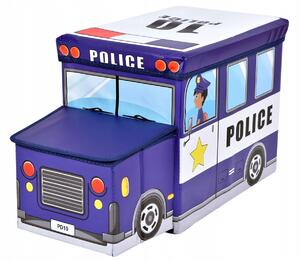 Vulpi Box na hračky policajné auto Policeman