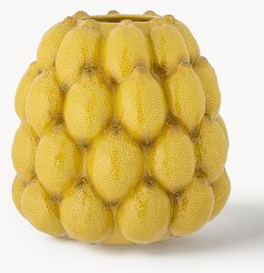 Ručne vyrobená váza Limone, V 22 cm