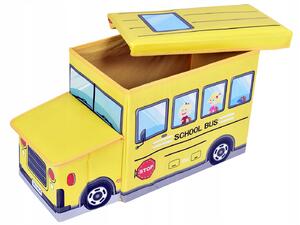 Vulpi Box na hračky školský autobus Schoolbus