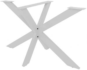Stolové nohy 318113 Biloxi M - 120x68x71 cm, kov, biela