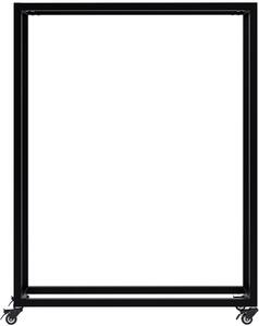 Stojan na drevo Hilta s kolieskami 25x80x100 cm - čierna