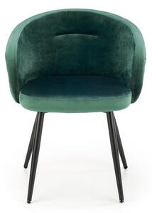 Halmar Jedálenská stolička K430 - tmavě zelená