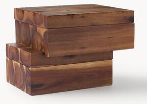 Súprava drevených boxov Wood, 7 dielov