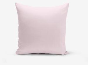 Ružová obliečka na vankúš s prímesou bavlny Minimalist Cushion Covers , 45 × 45 cm