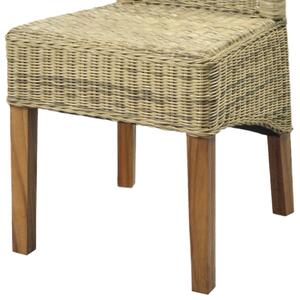 Jedálenská stolička PERTH prírodná/ratan
