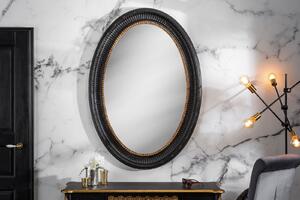 Zrkadlo VENI 135 cm - čierna, zlatá