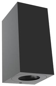 Nordlux Canto Maxi Kubi 2 (čierna) Venkovní nástěnná svítidla hliník, kov IP44 49731003