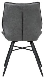 Jedálenská stolička AKIRA sivá