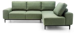 Luxusná rohová sedačka Areko, zelená Monolith Roh: Orientace rohu Levý roh