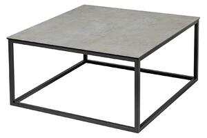 Konferenčný stolík SYMBIO 75 cm - sivá, čierna