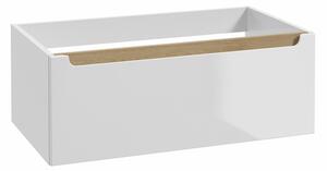 Kúpeľňová skrinka doplnková Naturel Stilla 80x30x45 cm biela STILLAB08001