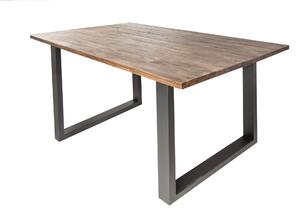 Jedálenský stôl WOTANA 180 cm - teak-hnedá
