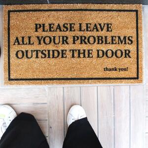 Rohožka Doormat Problems, 70 × 40 cm
